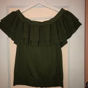 Off The Shoulder J. Crew Top